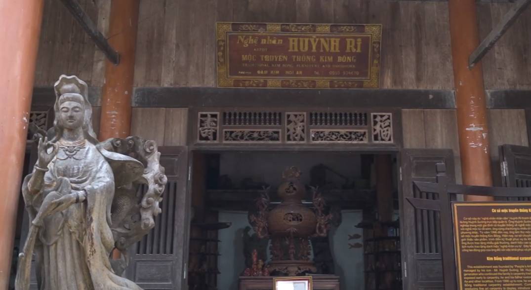 ilustrasi Kim Bồng Woodworking Village (youtube.com/Visit Hoi An)